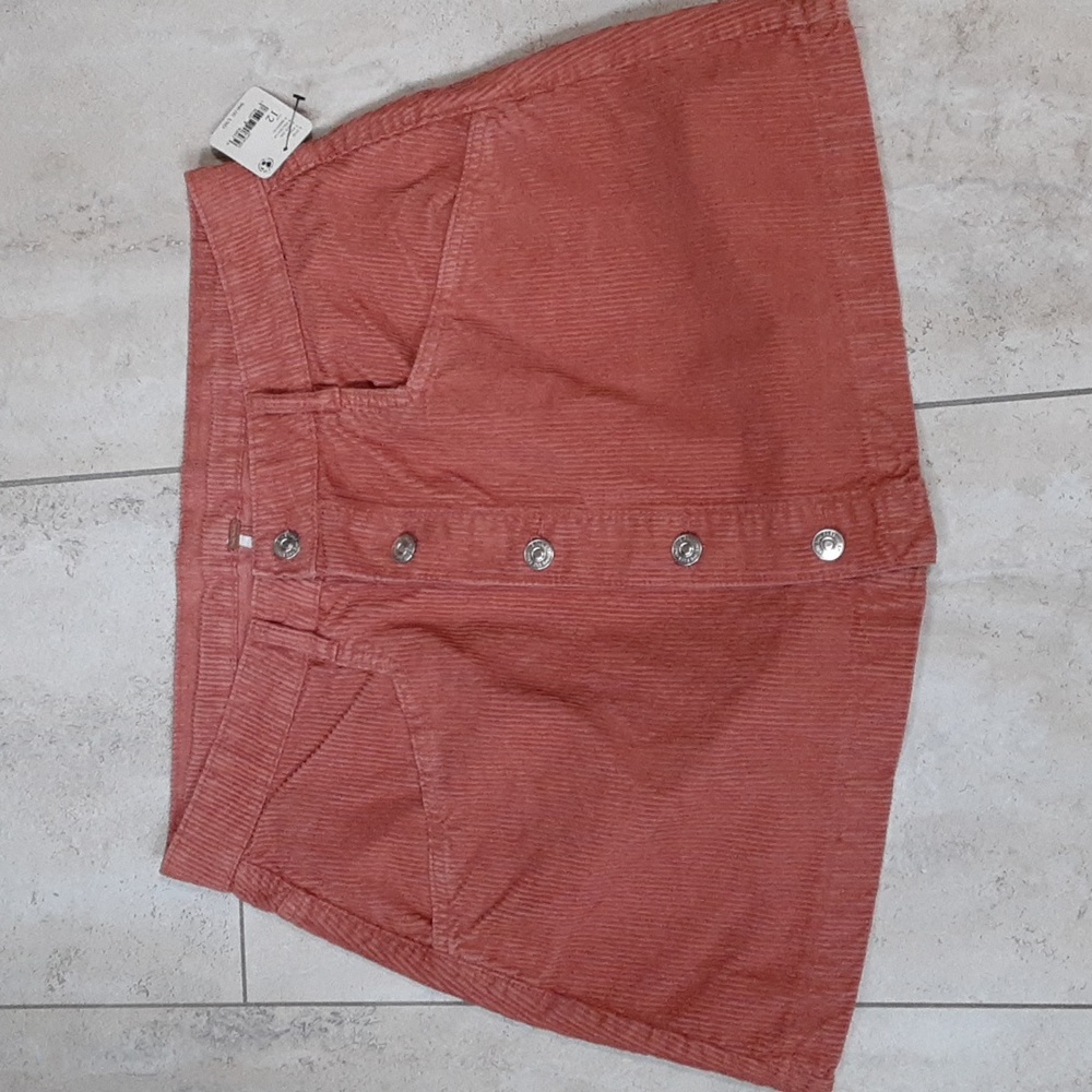 NWT size 12 terra cotta Corduroy skirt
